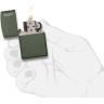 Зажигалка Zippo Green Matte 221ZL