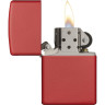 Зажигалка Zippo Classic 233, красная матовая