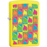 Zippo Classic 28954 — жёлтая зажигалка-свеча